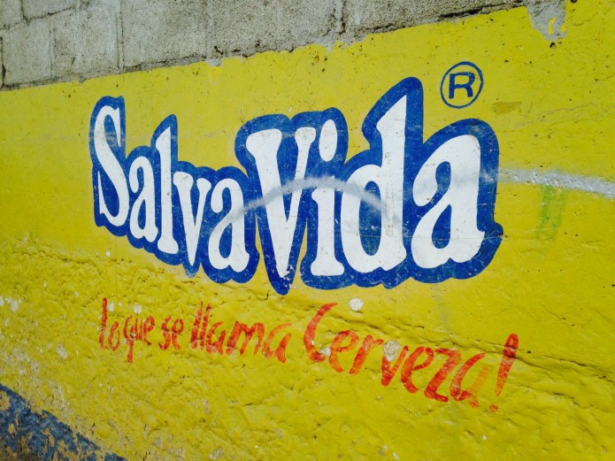 SalvaVida sign